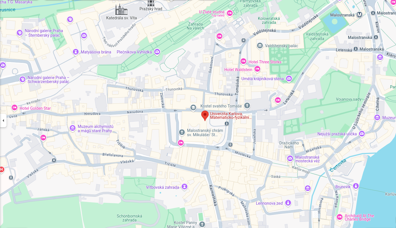 Map of workshop venue location